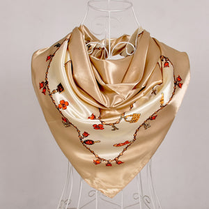 BYSIFA Satin Scarf - Zainab's Closet