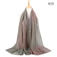 Load image into Gallery viewer, ETOSELL Chiffon Yarn Pearl Crinkle Scarf - Zainab&#39;s Closet