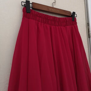 Sherhure Bohemian A-Line Chiffon Skirt - Zainab's Closet