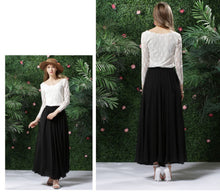 Load image into Gallery viewer, Sherhure Bohemian A-Line Chiffon Skirt - Zainab&#39;s Closet