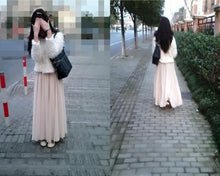 Load image into Gallery viewer, Sherhure Bohemian A-Line Chiffon Skirt - Zainab&#39;s Closet
