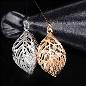 SHUANGR Trendy Crystal Leaf  Brooch - Zainab's Closet