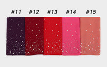 Load image into Gallery viewer, Bubble Pearl Chiffon Headscarf - Zainab&#39;s Closet