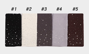 Bubble Pearl Chiffon Headscarf - Zainab's Closet