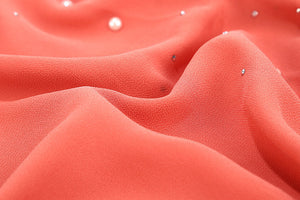 Bubble Pearl Chiffon Headscarf - Zainab's Closet