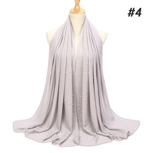 Load image into Gallery viewer, Bubble Pearl Chiffon Headscarf - Zainab&#39;s Closet