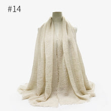 Load image into Gallery viewer, LOVOSME Woven Crinkle Scarves - Zainab&#39;s Closet