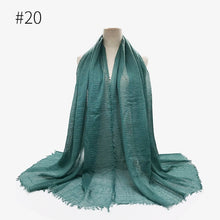Load image into Gallery viewer, LOVOSME Woven Crinkle Scarves - Zainab&#39;s Closet