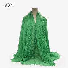 Load image into Gallery viewer, LOVOSME Woven Crinkle Scarves - Zainab&#39;s Closet
