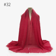Load image into Gallery viewer, LOVOSME Woven Crinkle Scarves - Zainab&#39;s Closet