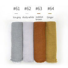 Load image into Gallery viewer, LOVOSME Woven Crinkle Scarves - Zainab&#39;s Closet