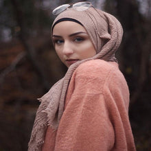 Load image into Gallery viewer, LOVOSME Woven Crinkle Scarves - Zainab&#39;s Closet