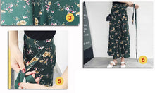 Load image into Gallery viewer, PADEGAO Asymmetrical Printed Chiffon Skirt - Zainab&#39;s Closet