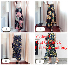 Load image into Gallery viewer, PADEGAO Asymmetrical Printed Chiffon Skirt - Zainab&#39;s Closet