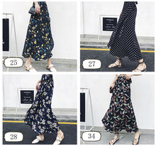Load image into Gallery viewer, PADEGAO Asymmetrical Printed Chiffon Skirt - Zainab&#39;s Closet