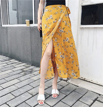 Load image into Gallery viewer, PADEGAO Asymmetrical Printed Chiffon Skirt - Zainab&#39;s Closet