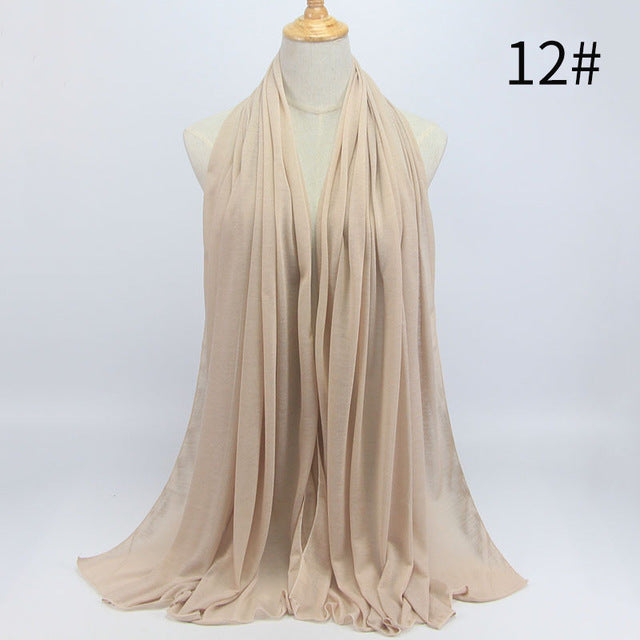 RUNMEIFA 100% Cotton Hijab - Zainab's Closet