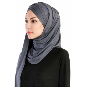 RUNMEIFA Cotton Jersey Scarf - Zainab's Closet