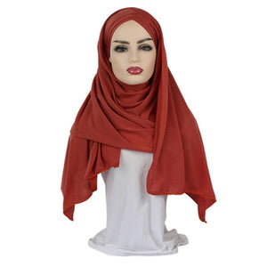 RUNMEIFA Cotton Jersey Scarf - Zainab's Closet