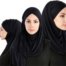 Load image into Gallery viewer, RUNMEIFA Cotton Jersey Scarf - Zainab&#39;s Closet