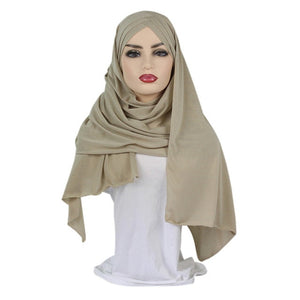 RUNMEIFA Cotton Jersey Scarf - Zainab's Closet