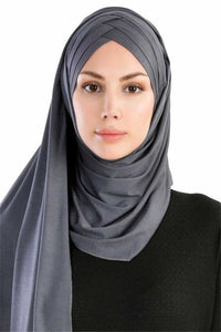 RUNMEIFA Cotton Jersey Scarf - Zainab's Closet