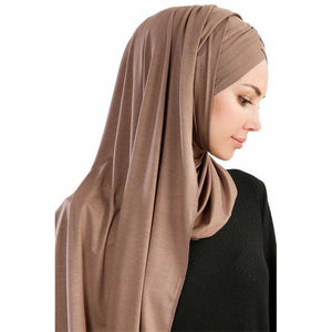 RUNMEIFA Cotton Jersey Scarf - Zainab's Closet