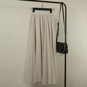 Sherhure Bohemian A-Line Chiffon Skirt - Zainab's Closet