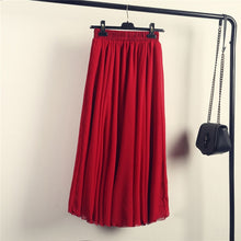 Load image into Gallery viewer, Sherhure Bohemian A-Line Chiffon Skirt - Zainab&#39;s Closet