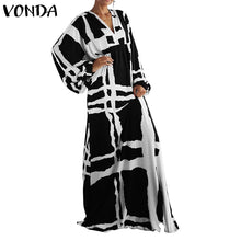 Load image into Gallery viewer, VONDA Vintage Maxi Dress - Zainab&#39;s Closet