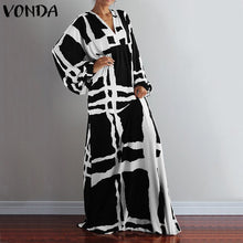 Load image into Gallery viewer, VONDA Vintage Maxi Dress - Zainab&#39;s Closet