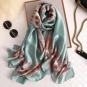 Wejet Imitation Silk Summer Scarf - Zainab's Closet