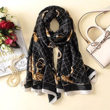 Load image into Gallery viewer, Wejet Imitation Silk Summer Scarf - Zainab&#39;s Closet