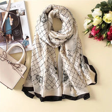 Load image into Gallery viewer, Wejet Imitation Silk Summer Scarf - Zainab&#39;s Closet