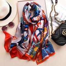 Load image into Gallery viewer, Wejet Imitation Silk Summer Scarf - Zainab&#39;s Closet