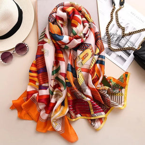 Wejet Imitation Silk Summer Scarf - Zainab's Closet
