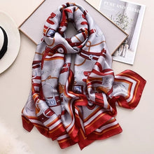 Load image into Gallery viewer, Wejet Imitation Silk Summer Scarf - Zainab&#39;s Closet