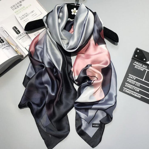 Ruicestai Imitation Silk Summer Scarf - Zainab's Closet