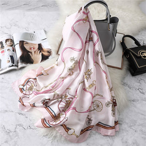 Ruicestai Imitation Silk Summer Scarf - Zainab's Closet