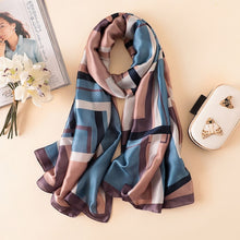 Load image into Gallery viewer, Ruicestai Imitation Silk Summer Scarf - Zainab&#39;s Closet