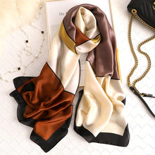 Load image into Gallery viewer, Ruicestai Imitation Silk Summer Scarf - Zainab&#39;s Closet