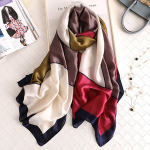 Ruicestai Imitation Silk Summer Scarf - Zainab's Closet