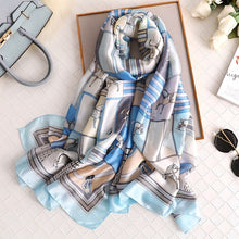 Load image into Gallery viewer, Ruicestai Imitation Silk Summer Scarf - Zainab&#39;s Closet