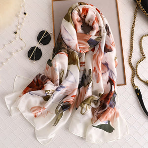 Ruicestai Imitation Silk Summer Scarf - Zainab's Closet
