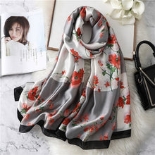 Load image into Gallery viewer, Ruicestai Imitation Silk Summer Scarf - Zainab&#39;s Closet