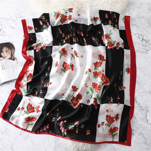 Ruicestai Imitation Silk Summer Scarf - Zainab's Closet