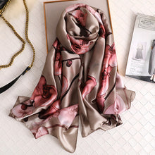 Load image into Gallery viewer, Ruicestai Imitation Silk Summer Scarf - Zainab&#39;s Closet