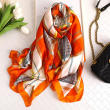 Load image into Gallery viewer, Ruicestai Imitation Silk Summer Scarf - Zainab&#39;s Closet