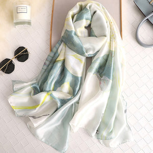 Ruicestai Imitation Silk Summer Scarf - Zainab's Closet