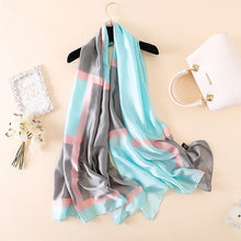 Load image into Gallery viewer, Ruicestai Imitation Silk Summer Scarf - Zainab&#39;s Closet